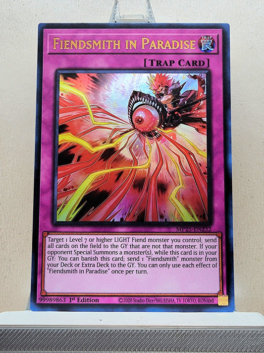 Yugioh! 1x Fiendsmith in Paradise (MP25 - Ultra Rare) 1st Edition