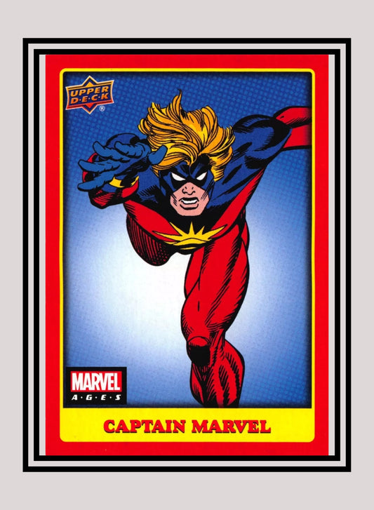 Marvel! 1x Captain Marvel - Base (#236 - 2020 Upper Deck Marvel Ages)