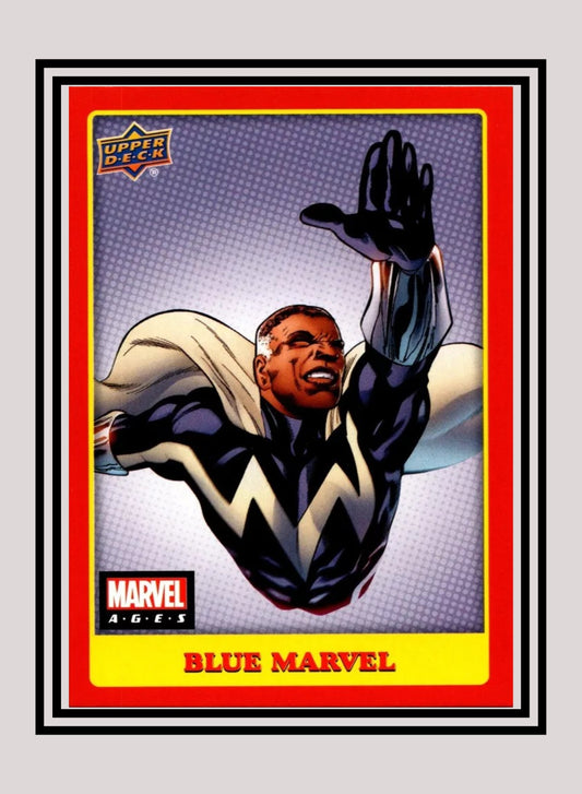 Marvel! 1x Blue Marvel - Base (#023 - 2020 Upper Deck Marvel Ages)