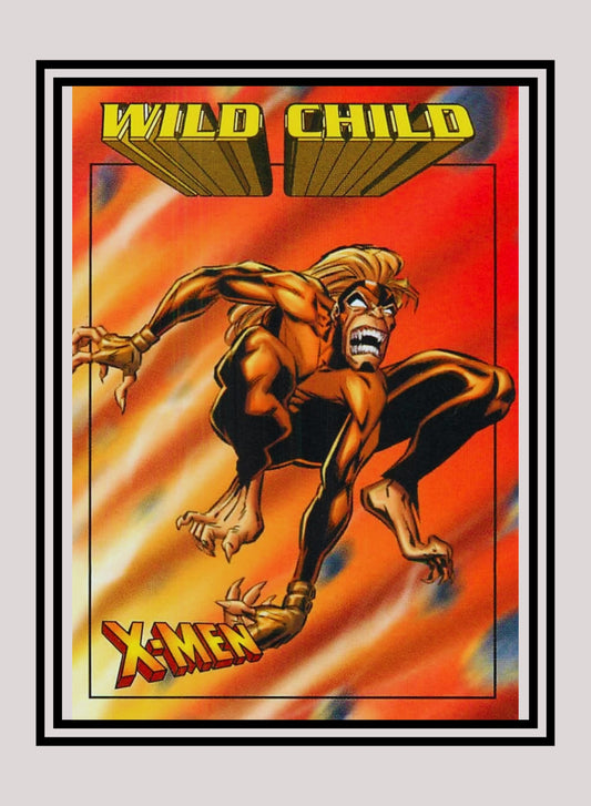 Marvel! 1x Wild Child - Base (#23 - 1997 Fleer X-Men International)