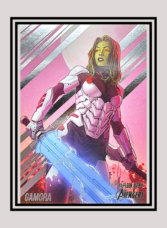 Marvel! 1x Gamora - Base (#23 - 2022 Fleer Ultra Avengers)