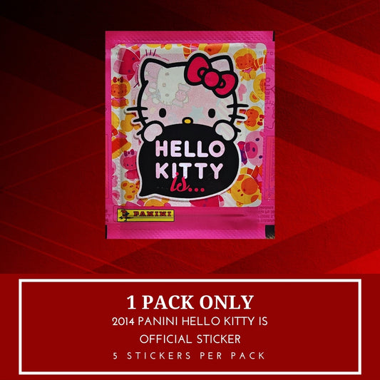 1x 2014 Panini Hello Kitty Is - Sticker Pack (SEALED)