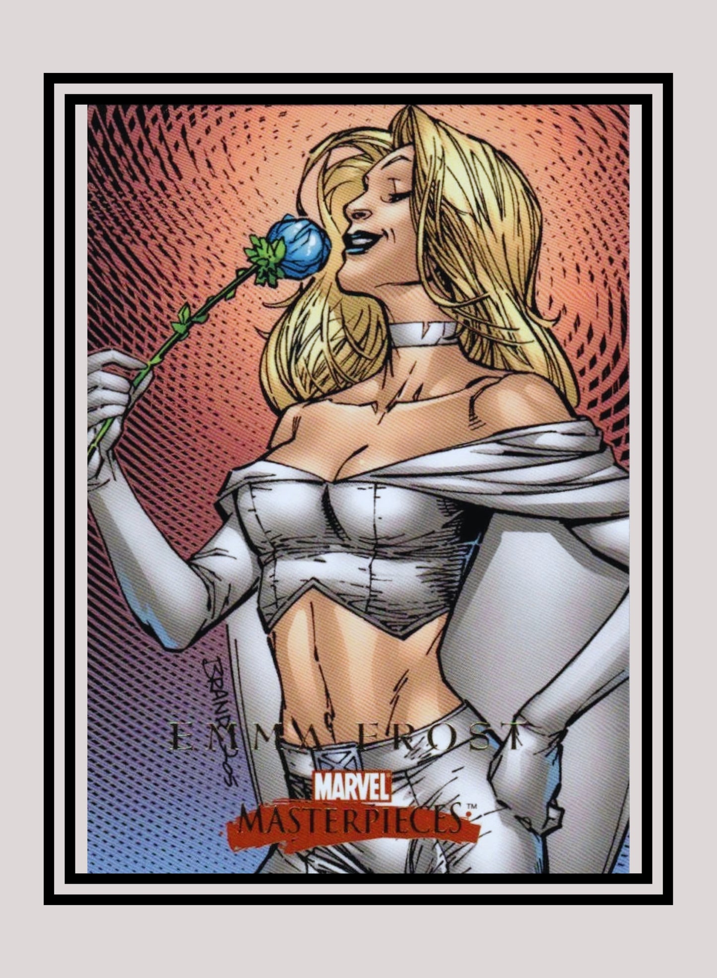 Marvel! 1x Emma Frost - Base (#24 - 2008 Upper Deck Marvel Masterpieces Series 2)