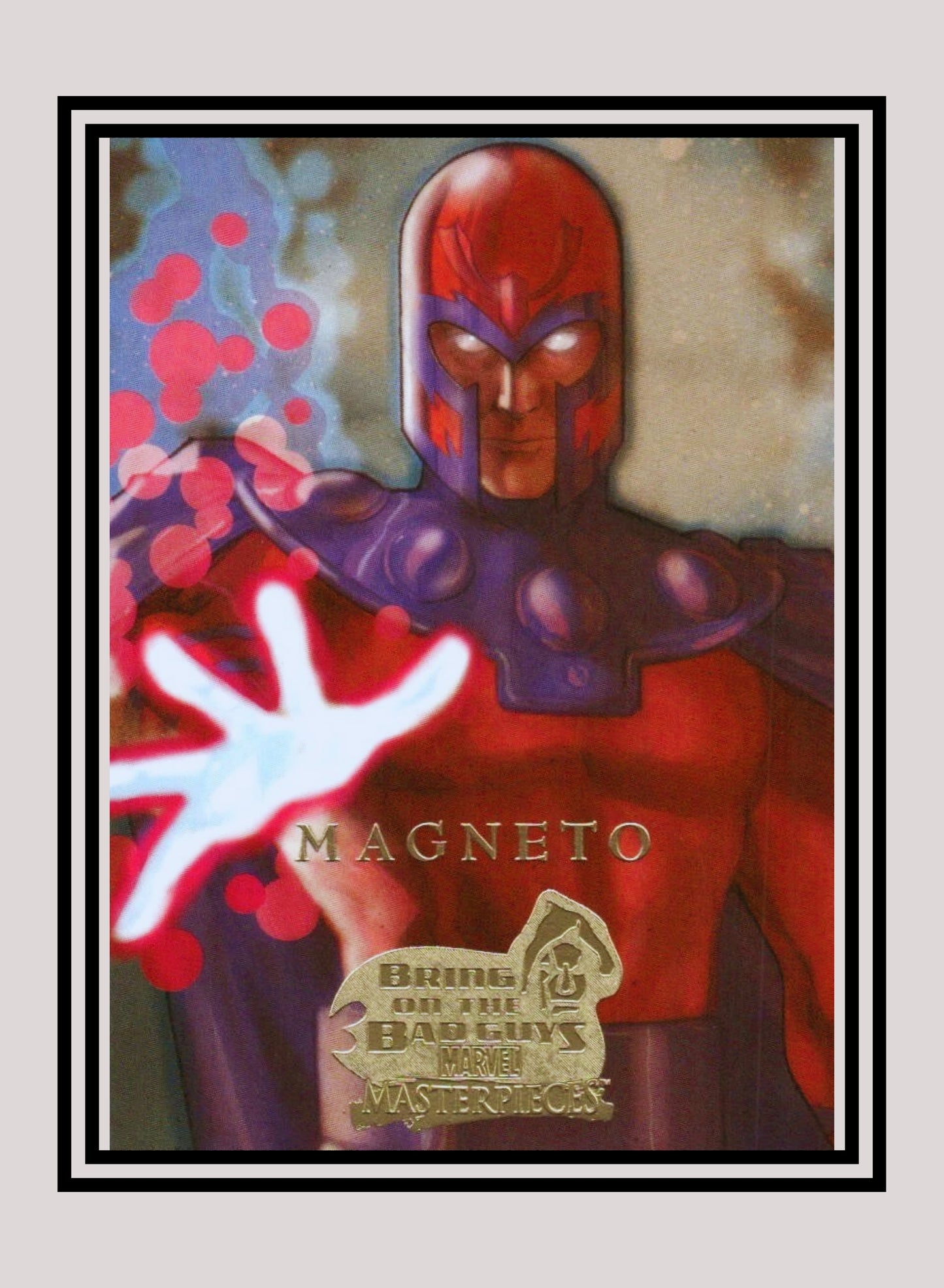 Marvel! 1x Magneto - Base (#24 - 2008 Upper Deck Marvel Masterpieces Series 3)