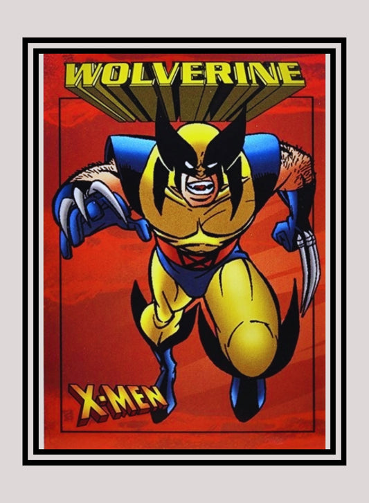 Marvel! 1x Wolverine - Base (#24 - 1997 Fleer X-Men International)