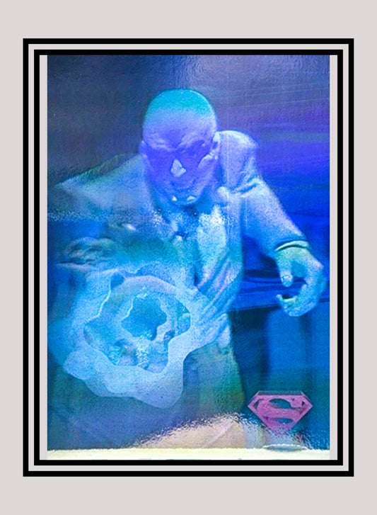 DC! 1x Lex Luthor - Hologram (#24 - 1996 Fleer Superman Hologram Series)