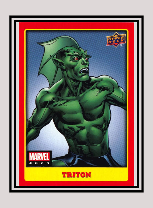 Marvel! 1x Triton - Base (#250 - 2020 Upper Deck Marvel Ages)