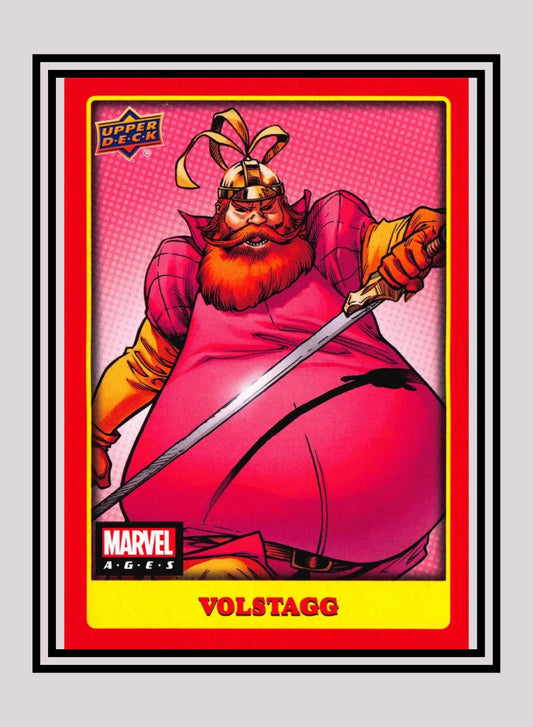 Marvel! 1x Volstagg - Base (#255 - 2020 Upper Deck Marvel Ages)