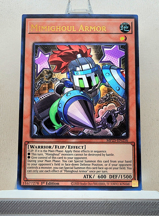 Yugioh! 1x Mimighoul Armor (MP25 - Ultra Rare) 1st Edition