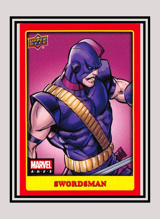 Marvel! 1x Swordsman - Base (#256 - 2020 Upper Deck Marvel Ages)