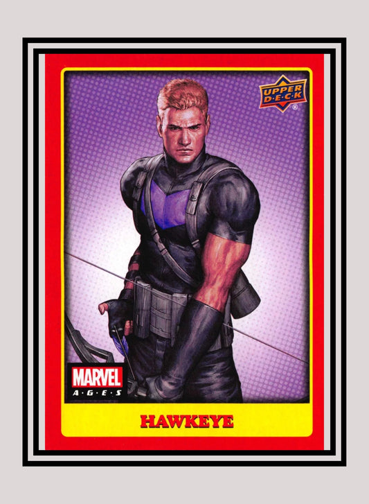 Marvel! 1x Hawkeye - Base (#259 - 2020 Upper Deck Marvel Ages)