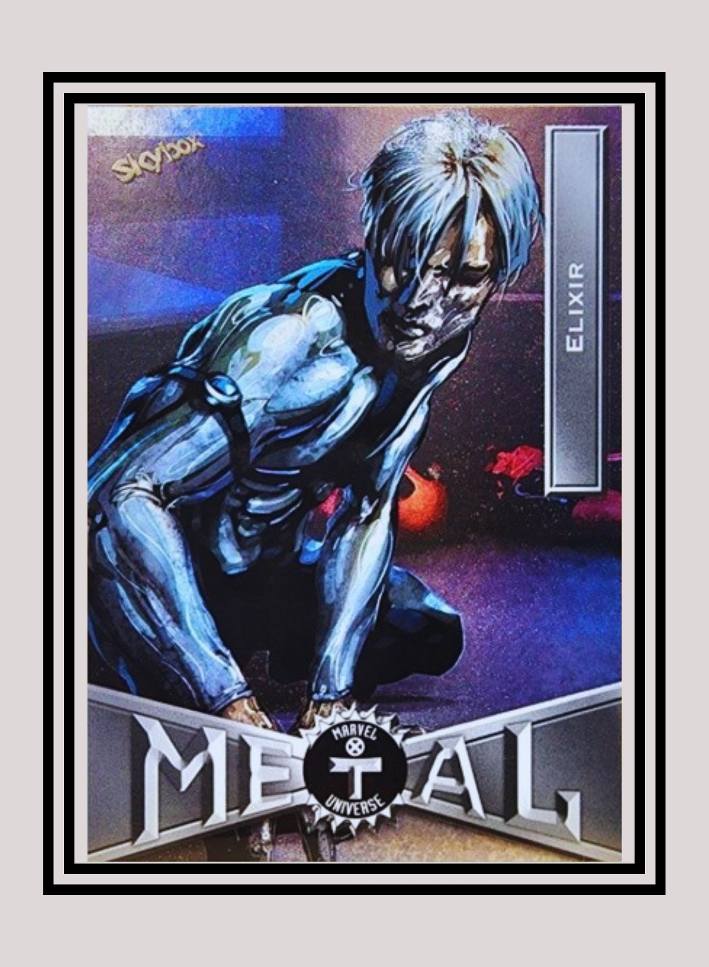 Marvel! 1x Elixir - Base Low Series (#025 - 2021 Upper Deck X-Men Metal Universe)