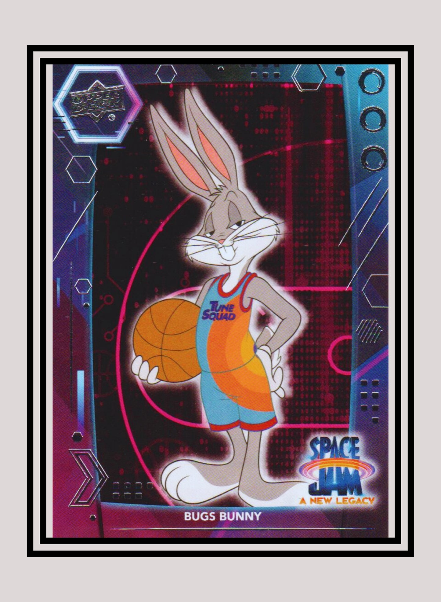 1x Bugs Bunny - Base/Blue Parallel (#25 - 2021 Upper Deck Space Jam: A New Legacy)
