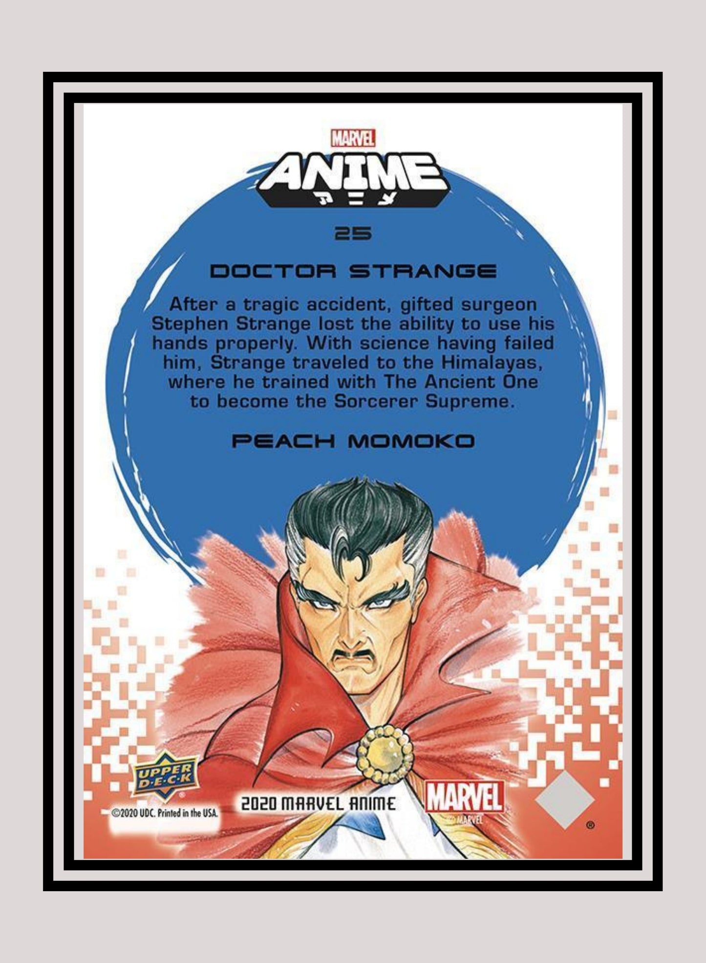 Marvel! 1x Doctor Strange - Base (#25 - 2020 Upper Deck Marvel Anime)