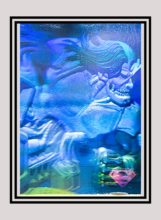 DC! 1x Man of Machines - Hologram (#25 - 1996 Fleer Superman Hologram Series)