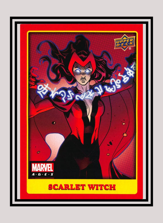 Marvel! 1x Scarlet Witch - Base (#265 - 2020 Upper Deck Marvel Ages)