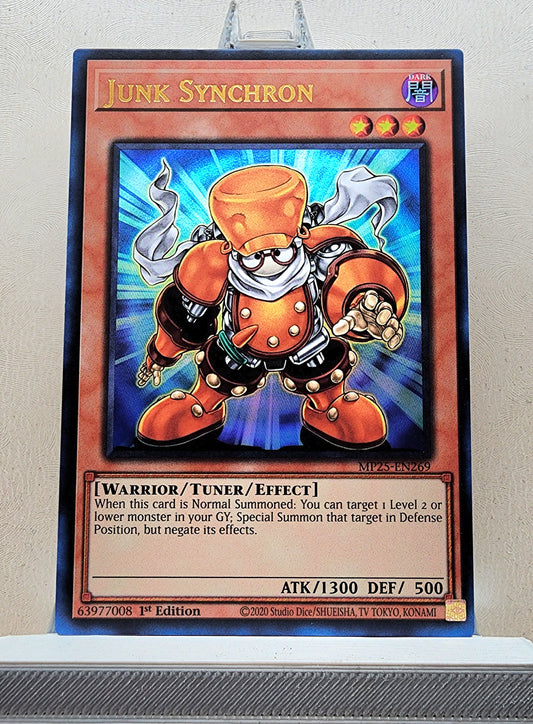 Yugioh! 1x Junk Synchron (MP25 - Ultra Rare) 1st Edition