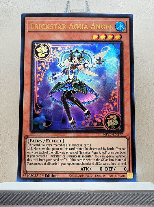 Yugioh! 1x Trickstar Aqua Angel (MP25 - Ultra Rare) 1st Edition