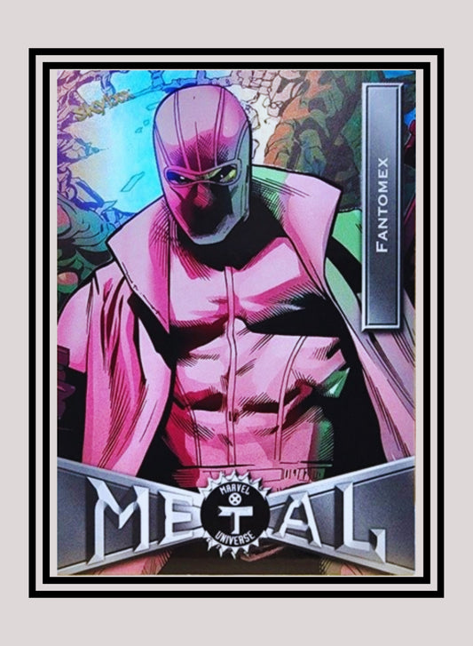 Marvel! 1x Fantomex - Base Low Series (#027 - 2021 Upper Deck X-Men Metal Universe)