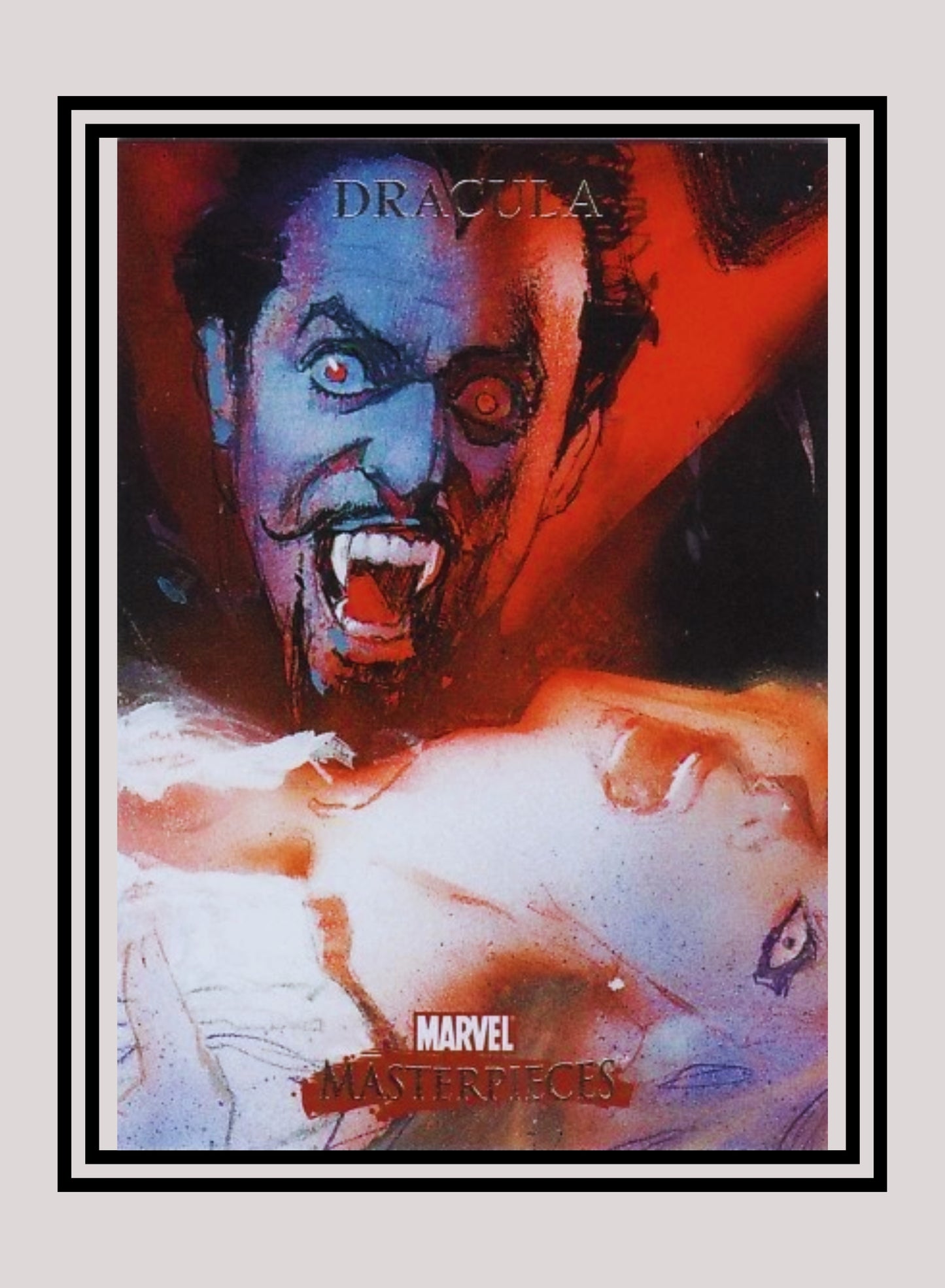 Marvel! 1x Dracula - Base (#27 - 2007 Upper Deck Marvel Masterpieces)