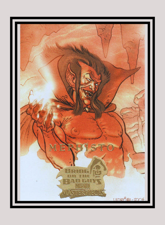 Marvel! 1x Mephisto - Base (#27 - 2008 Upper Deck Marvel Masterpieces Series 3)