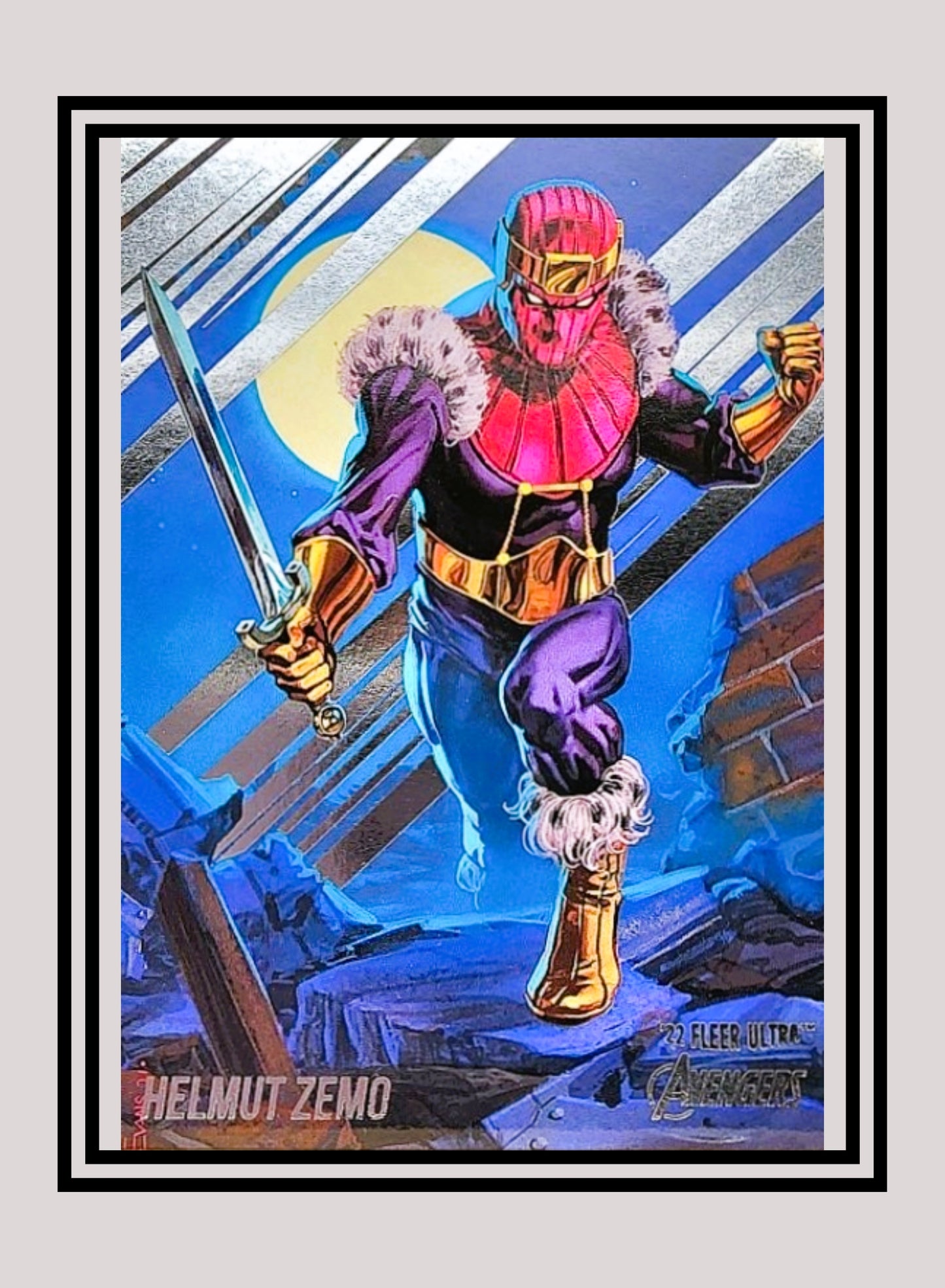 Marvel! 1x Helmut Zemo - Base (#27 - 2022 Fleer Ultra Avengers)
