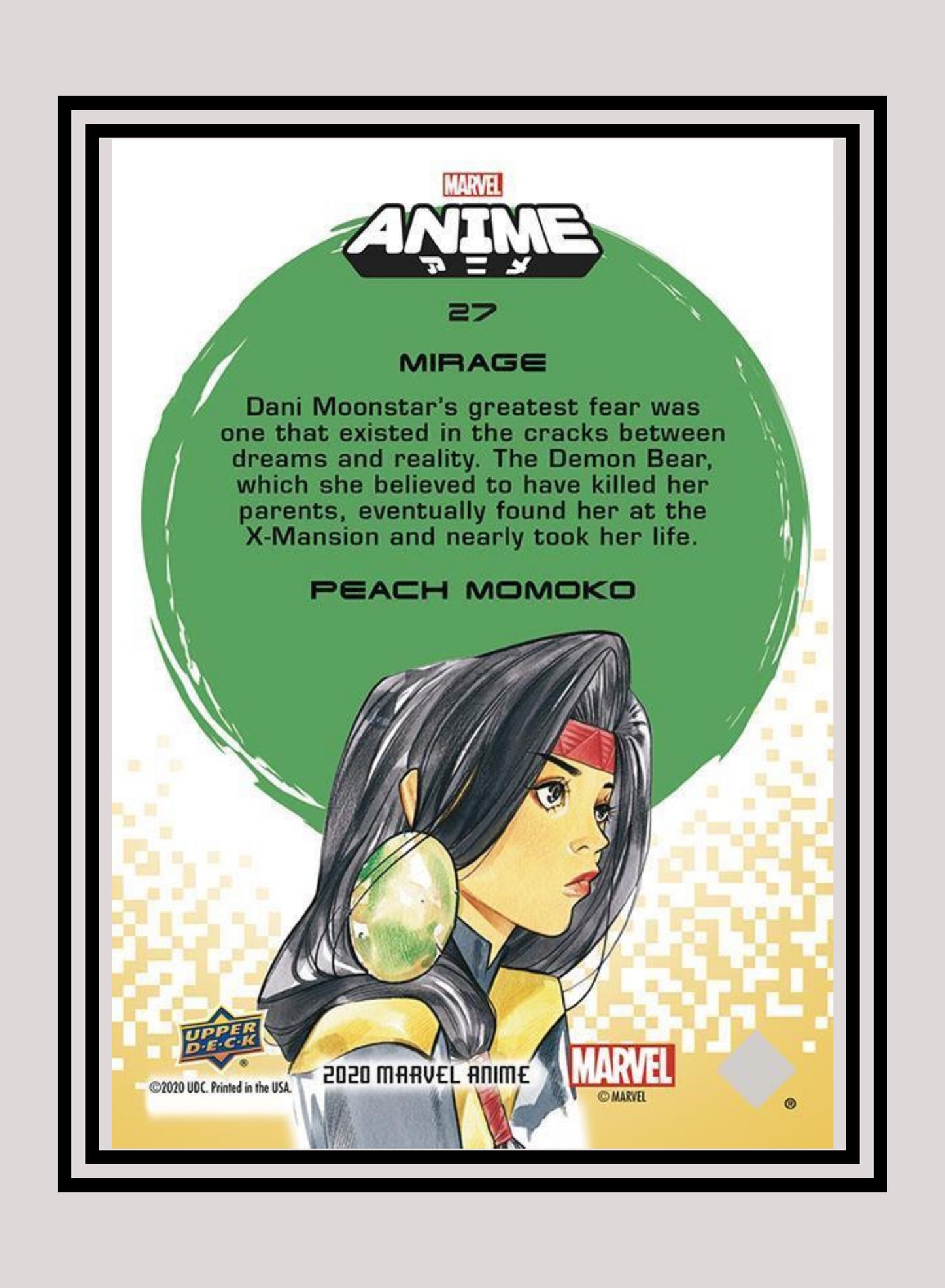 Marvel! 1x Mirage - Base (#27 - 2020 Upper Deck Marvel Anime)