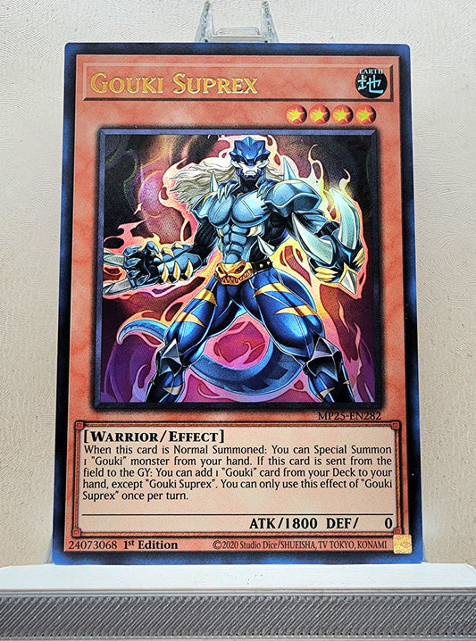Yugioh! 1x Gouki Suprex (MP25 - Ultra Rare) 1st Edition
