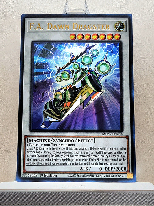 Yugioh! 1x F.A. Dawn Dragster (MP25 - Ultra Rare) 1st Edition