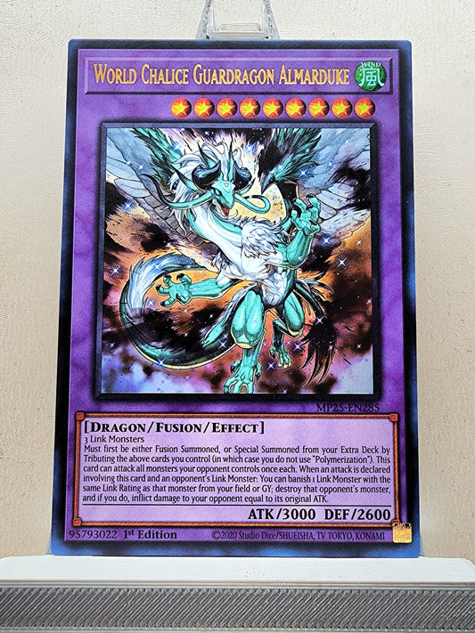 Yugioh! 1x World Chalice Guardragon Almarduke (MP25 - Ultra Rare) 1st Edition
