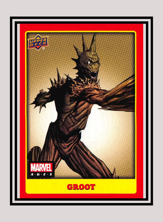 Marvel! 1x Groot - Base (#287 - 2020 Upper Deck Marvel Ages)