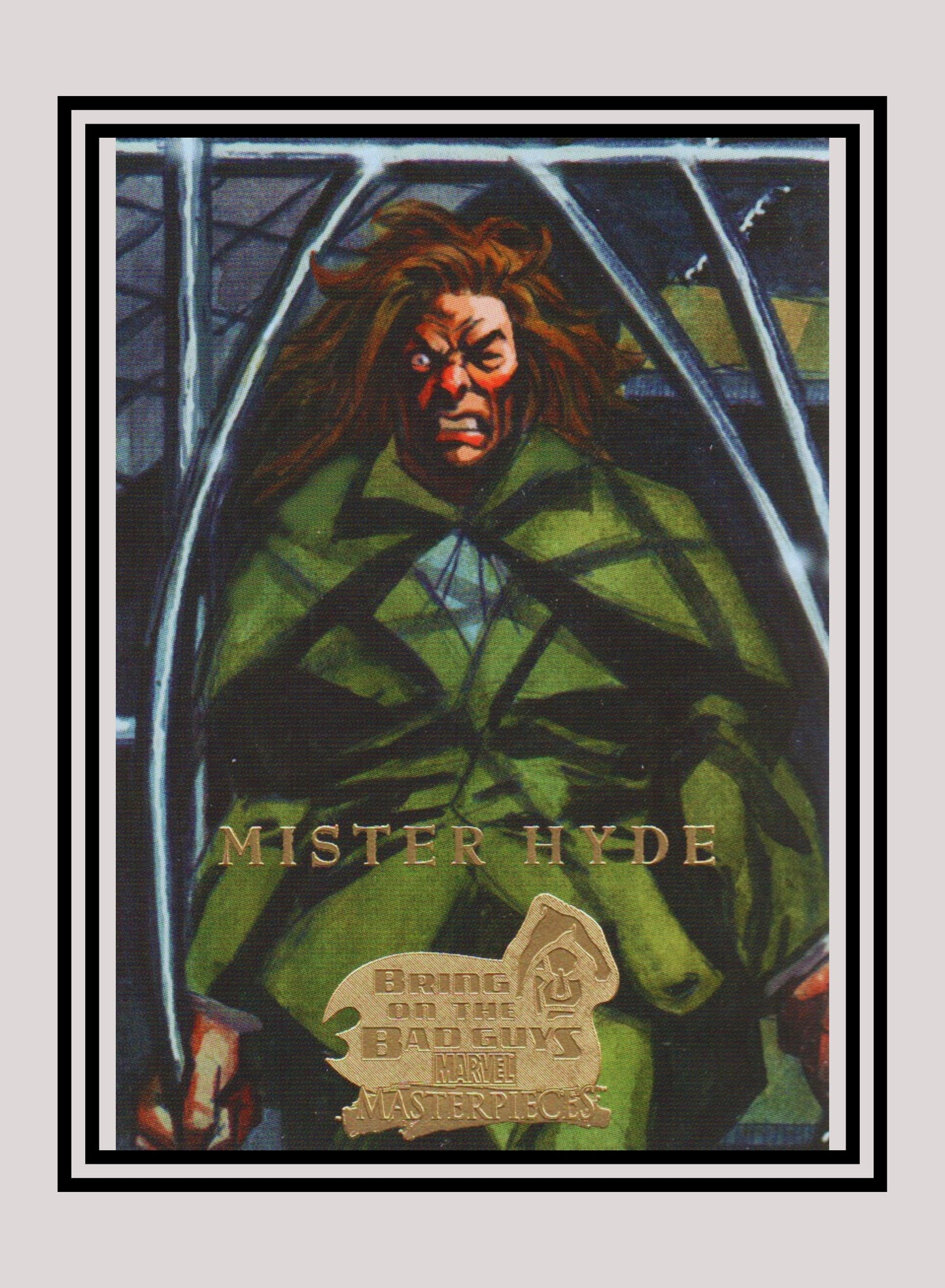 Marvel! 1x Mister Hyde - Base (#28 - 2008 Upper Deck Marvel Masterpieces Series 3)