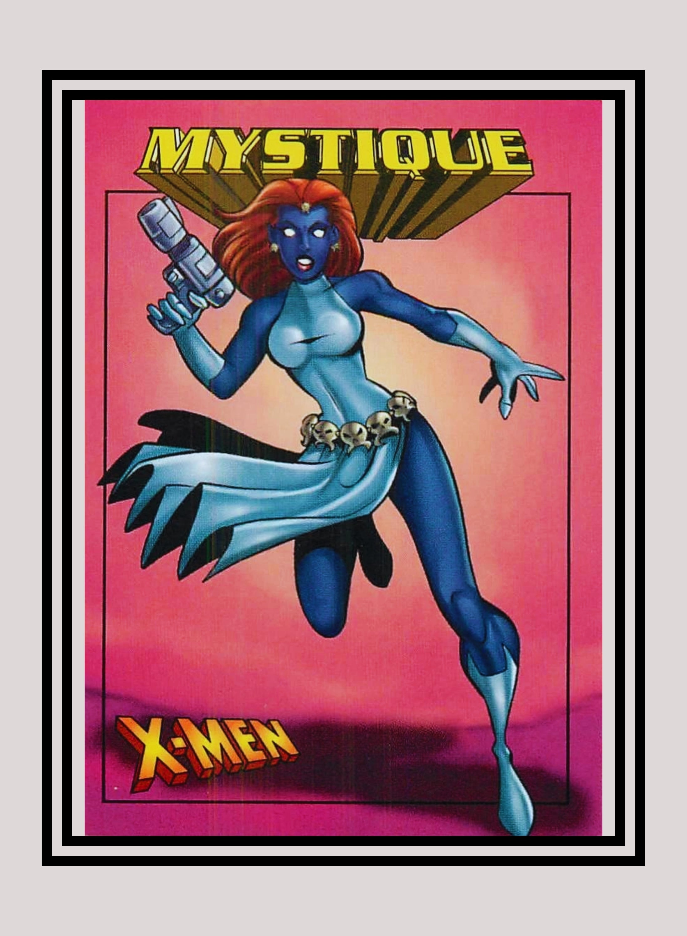 Marvel! 1x Mystique - Base (#28 - 1997 Fleer X-Men International ...