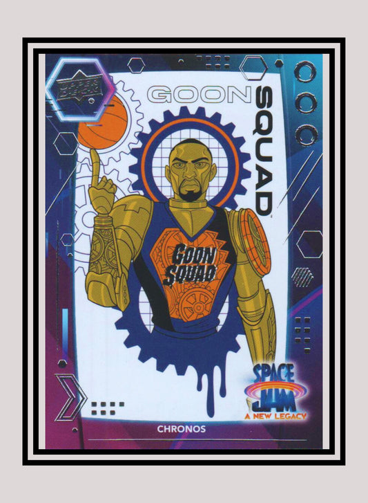 1x Chronos - Base/Blue Parallel (#28 - 2021 Upper Deck Space Jam: A New Legacy)