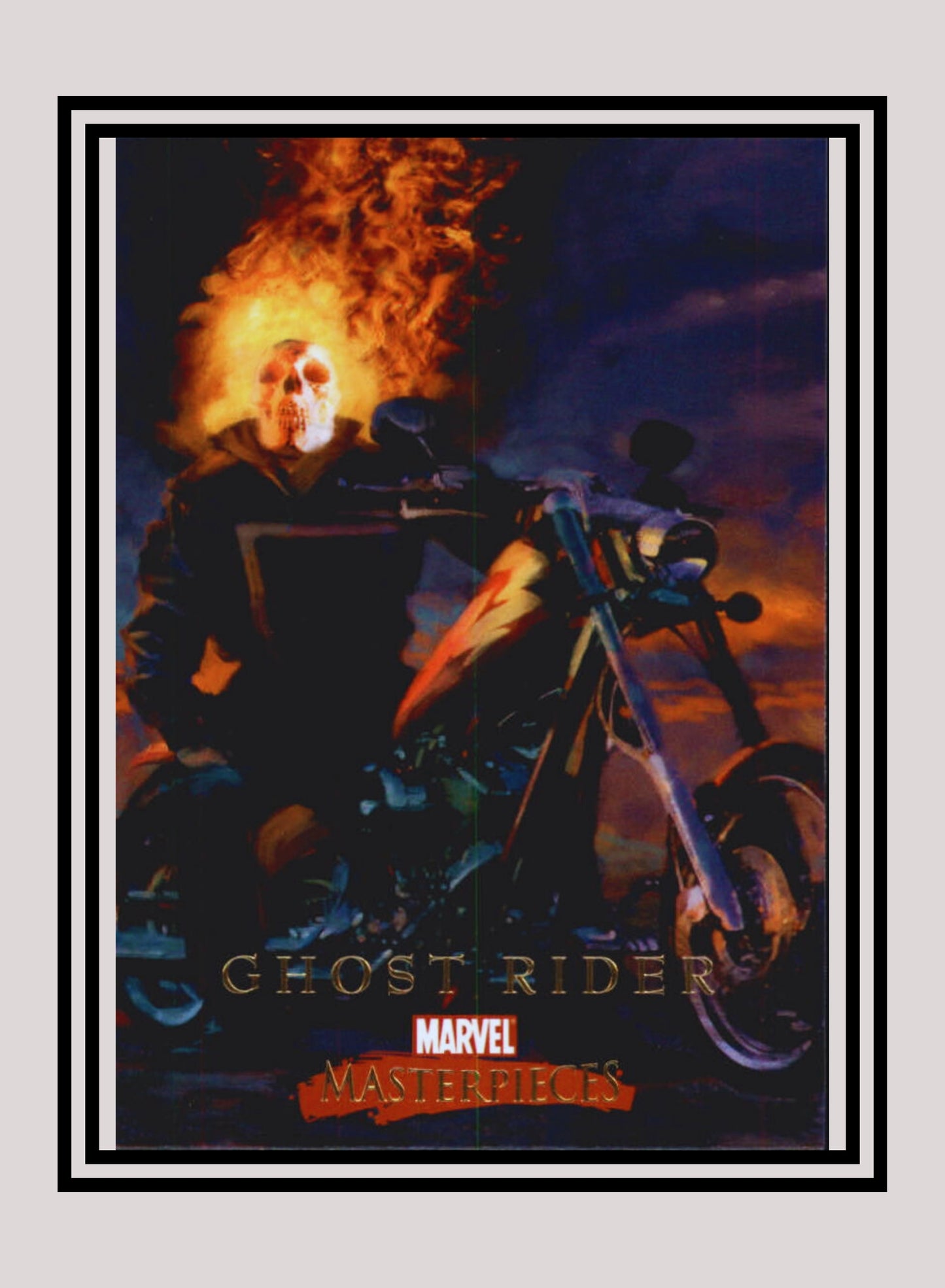Marvel! 1x Ghost Rider - Base (#28 - 2008 Upper Deck Marvel Masterpieces Series 2)