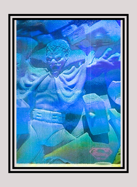 DC! 1x Brain Storm! - Hologram (#28 - 1996 Fleer Superman Hologram Series)