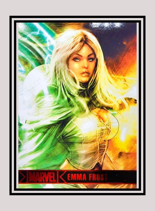 Marvel! 1x Emma Frost - Base (#28 - 2012 Rittenhouse Greatest Heroes)