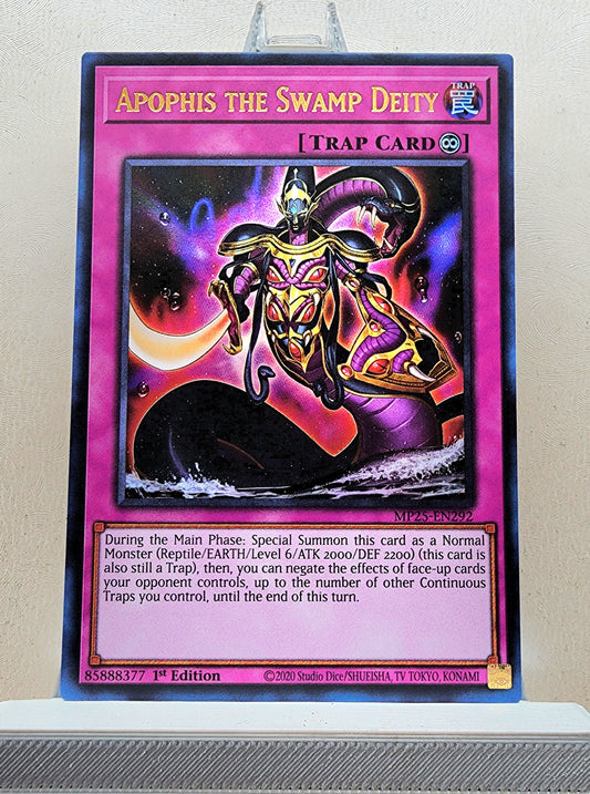 Yugioh! 1x Apophis the Swamp Deity (MP25 - Ultra Rare) 1st Edition
