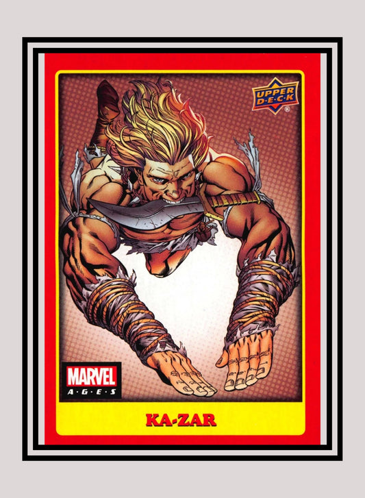 Marvel! 1x Ka-Zar - Base (#299 - 2020 Upper Deck Marvel Ages)