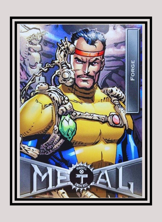 Marvel! 1x Forge - Base Low Series (#029 - 2021 Upper Deck X-Men Metal Universe)