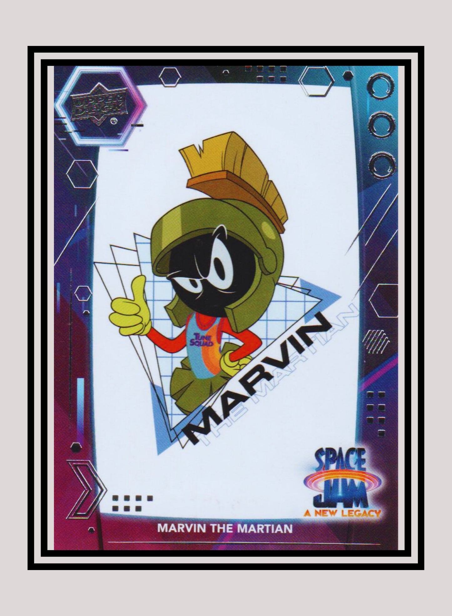 1x Marvin the Martian - Base/Blue Parallel (#29 - 2021 Upper Deck Space Jam: A New Legacy)