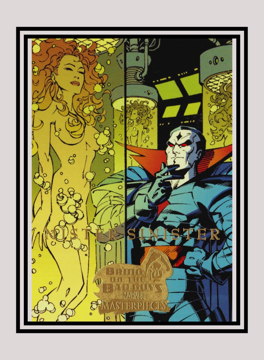 Marvel! 1x Mister Sinister - Base (#29 - 2008 Upper Deck Marvel Masterpieces Series 3)