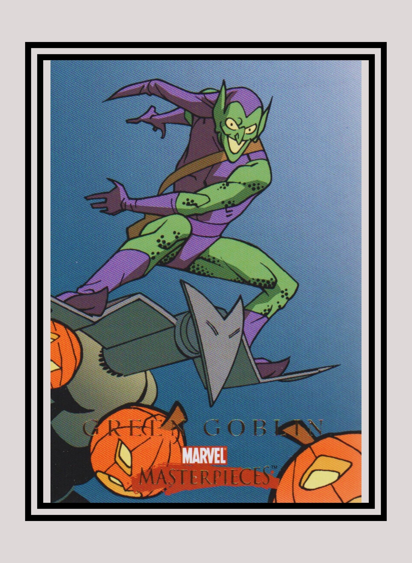 Marvel! 1x Green Goblin - Base (#29 - 2008 Upper Deck Marvel Masterpieces Series 2)