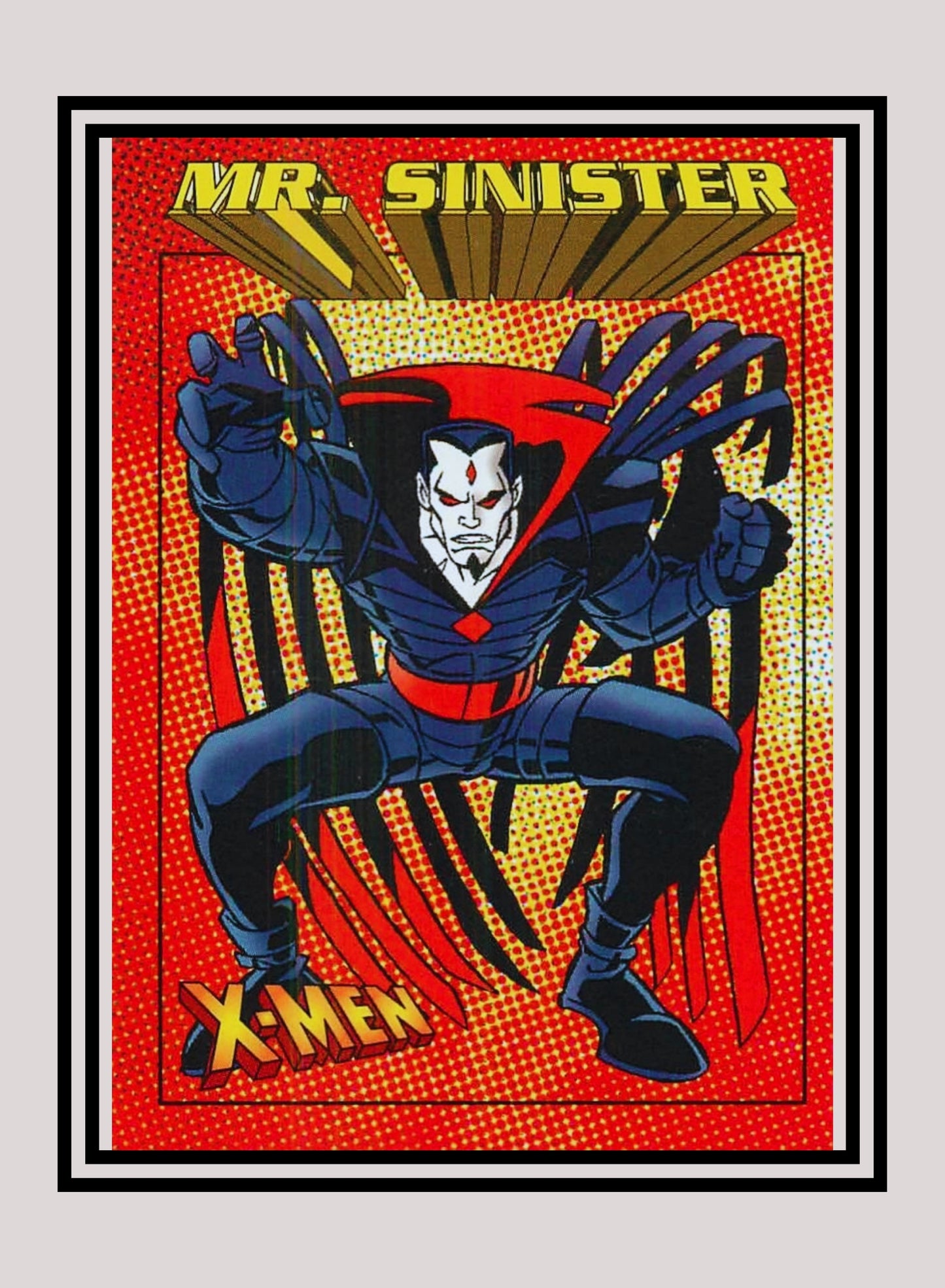 Marvel! 1x Mr. Sinister - Base (#29 - 1997 Fleer X-Men International)
