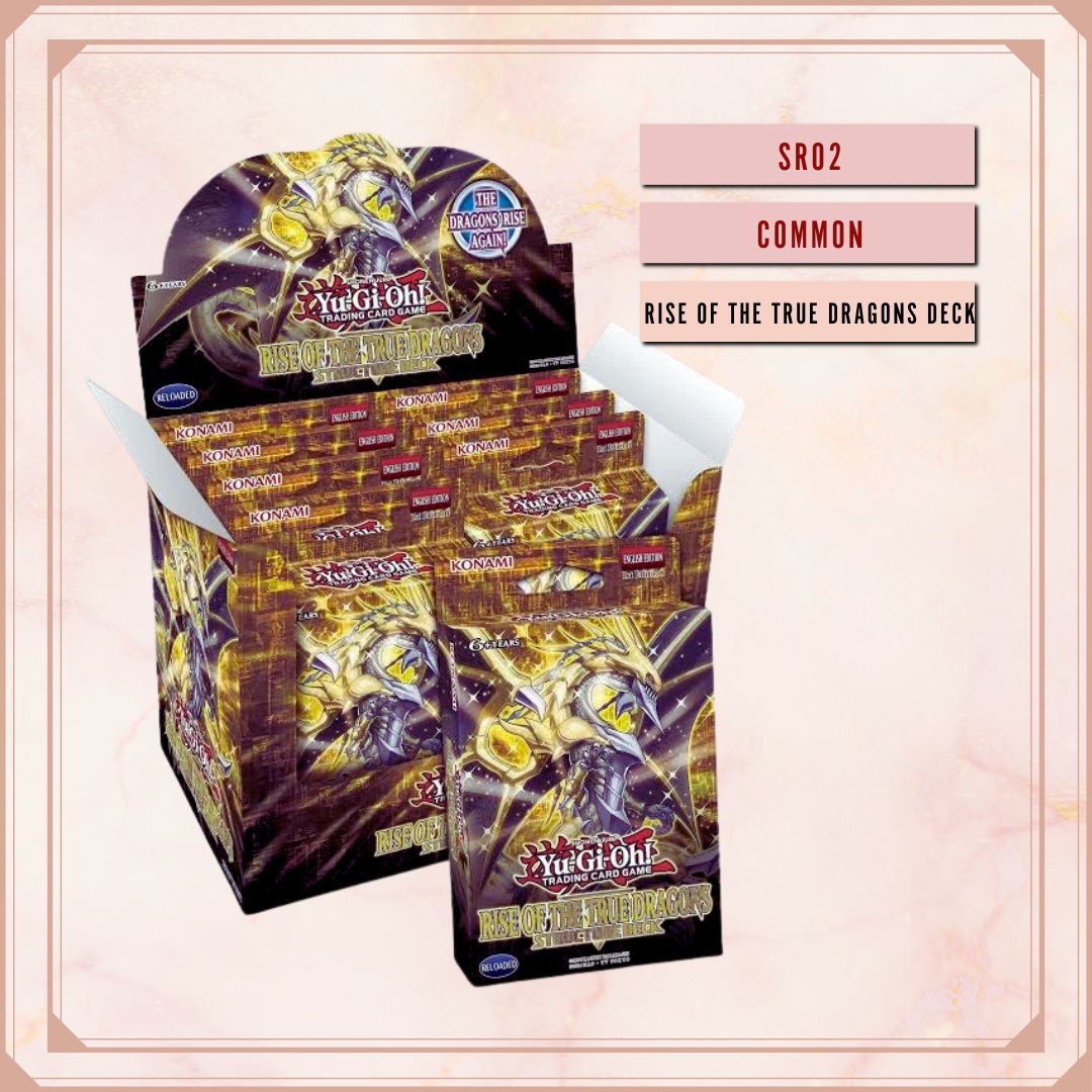 Yugioh! Structure Deck: Rise of the True Dragons Singles (SR02 - Common) 1st Edition