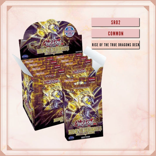 Yugioh! Structure Deck: Rise of the True Dragons Singles (SR02 - Common) 1st Edition