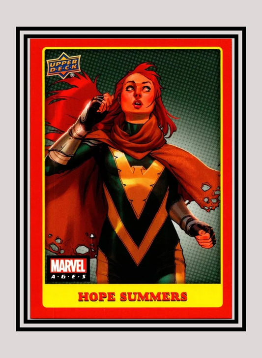 Marvel! 1x Hope Summers - Base (#030 - 2020 Upper Deck Marvel Ages)