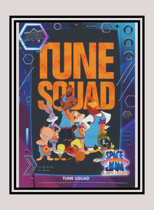 1x Tune Squad - Base/Blue Parallel (#30 - 2021 Upper Deck Space Jam: A New Legacy)