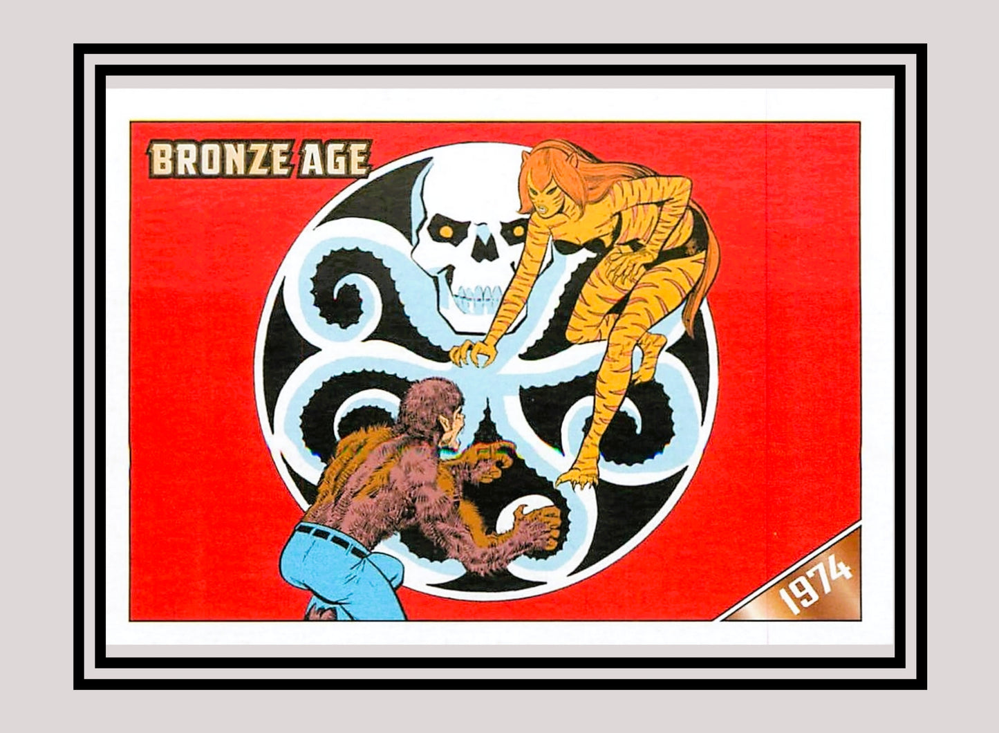 Marvel! 1x Giant-Size Creatures #1: Werewolf - Base (#30 - 2012 Rittenhouse Marvel Bronze Age)