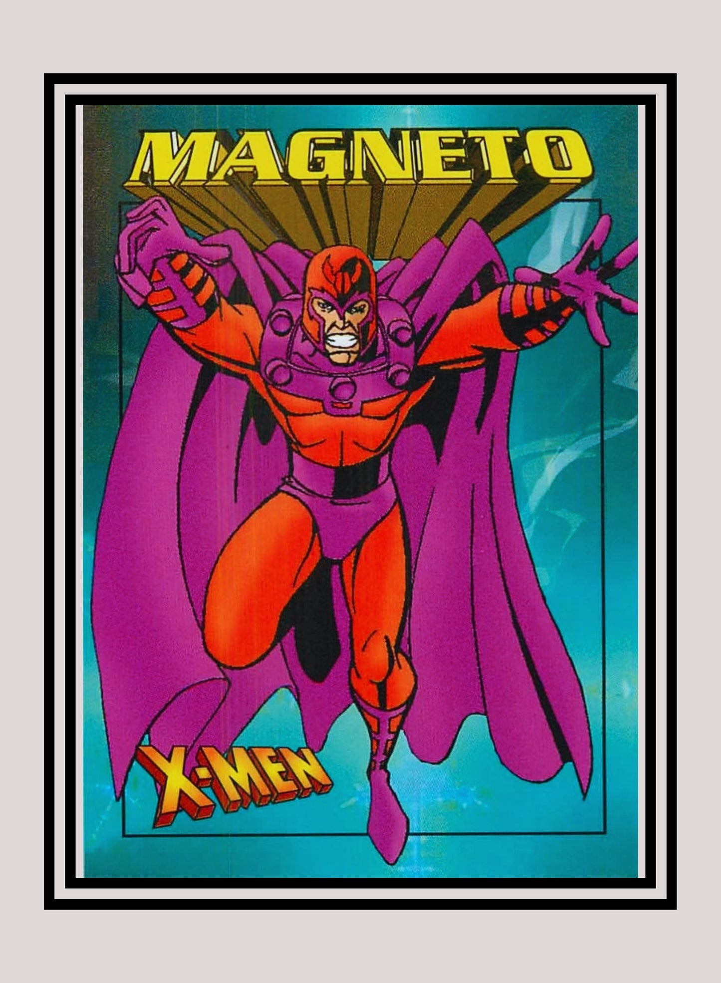 Marvel! 1x Magneto - Base (#30 - 1997 Fleer X-Men International)